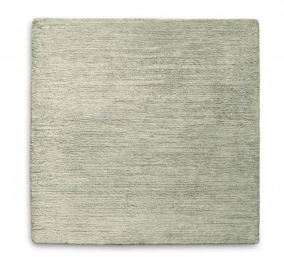 Quadratischer, beiger Teppich von Legends of Carpets, geeignet für Wohnzimmer und Schlafzimmer.